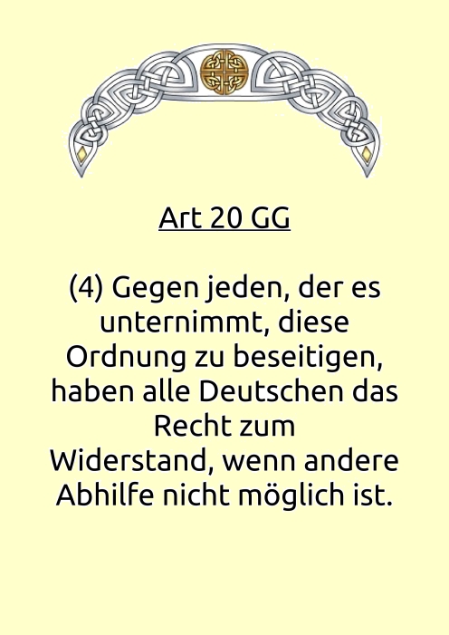 Art 20 GG Art 20 GG